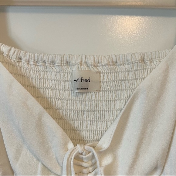 Aritzia wilfred sojurn top white - Picture 3 of 8